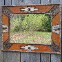 rustic mirrors, rustic frames, Native American art